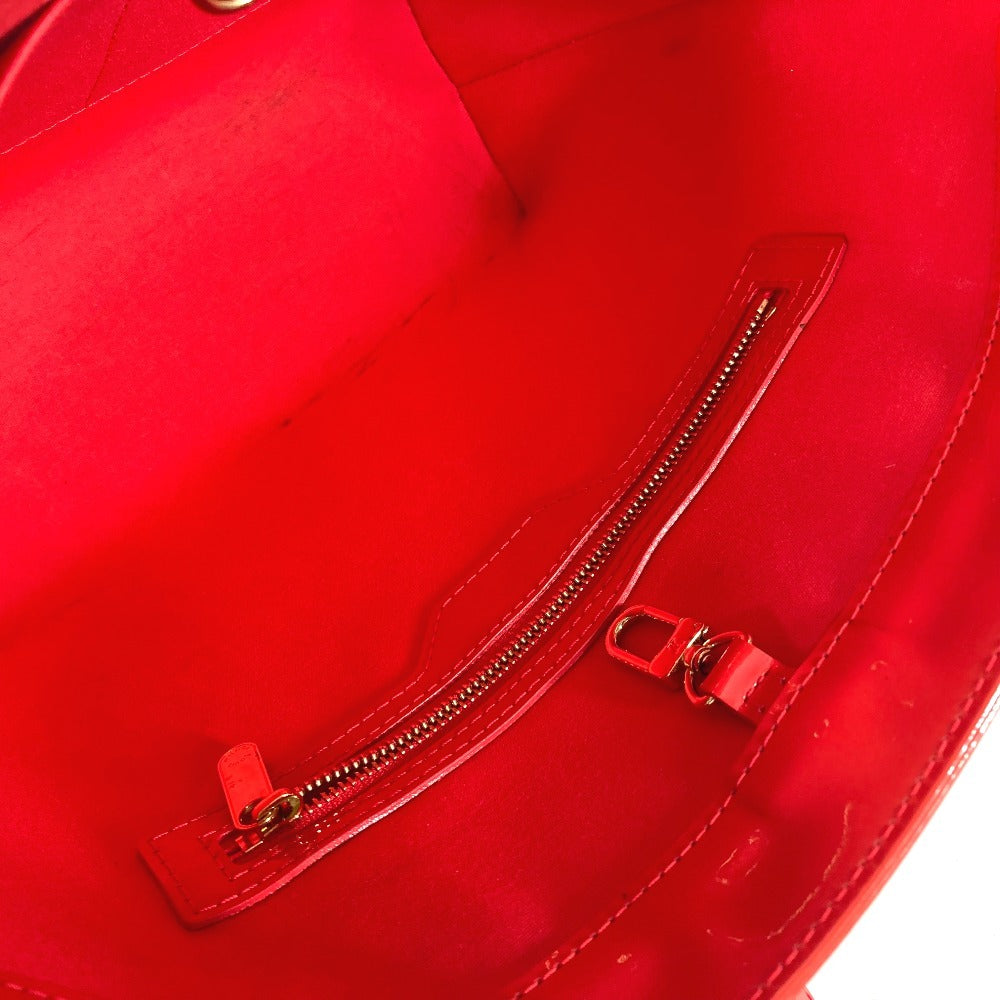 LOUIS VUITTON M91727 モノグラムヴェルニ アヴァロンMM 斜め掛け カバン トートバッグ ショルダーバッグ モノグラムヴェルニ レディース ルージュグルナディーヌ レッド