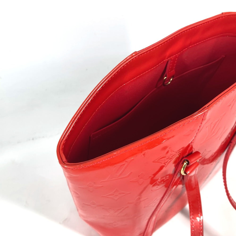 LOUIS VUITTON M91727 モノグラムヴェルニ アヴァロンMM 斜め掛け カバン トートバッグ ショルダーバッグ モノグラムヴェルニ レディース ルージュグルナディーヌ レッド
