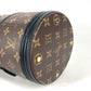 LOUIS VUITTON M83480 Monogram Kanoe Bag Hand Bag Drawstring Bag Pouch Chain Shoulder Bag MonogramCanvas Brown/Black Used