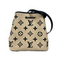 LOUIS VUITTON M23080 モノグラムバイザプール ネオノエMM カバン ショルダーバッグ 斜め掛け 巾着 ショルダーバッグ コットン レディース ノワール ブラック