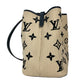 LOUIS VUITTON M23080 モノグラムバイザプール ネオノエMM カバン ショルダーバッグ 斜め掛け 巾着 ショルダーバッグ コットン レディース ノワール ブラック