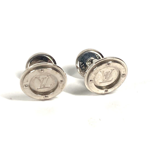LOUIS VUITTON M68100 カフリンクス カフス LV サークル アクセサリー ダミエケース付き カフス メタル メンズ シルバー