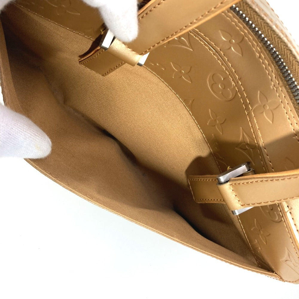 LOUIS VUITTON M55177 モノグラムマット シェルトン カバン トートバッグ ハンドバッグ モノグラムマットレザー レディース アンブレ ベージュ