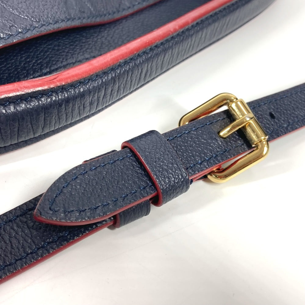 LOUIS VUITTON M44012 モノグラムアンプラント メリー 2WAYバッグ 肩掛け トートバッグ ショルダーバッグ モノグラムアンプラントレザー レディース マリーヌルージュ ネイビー