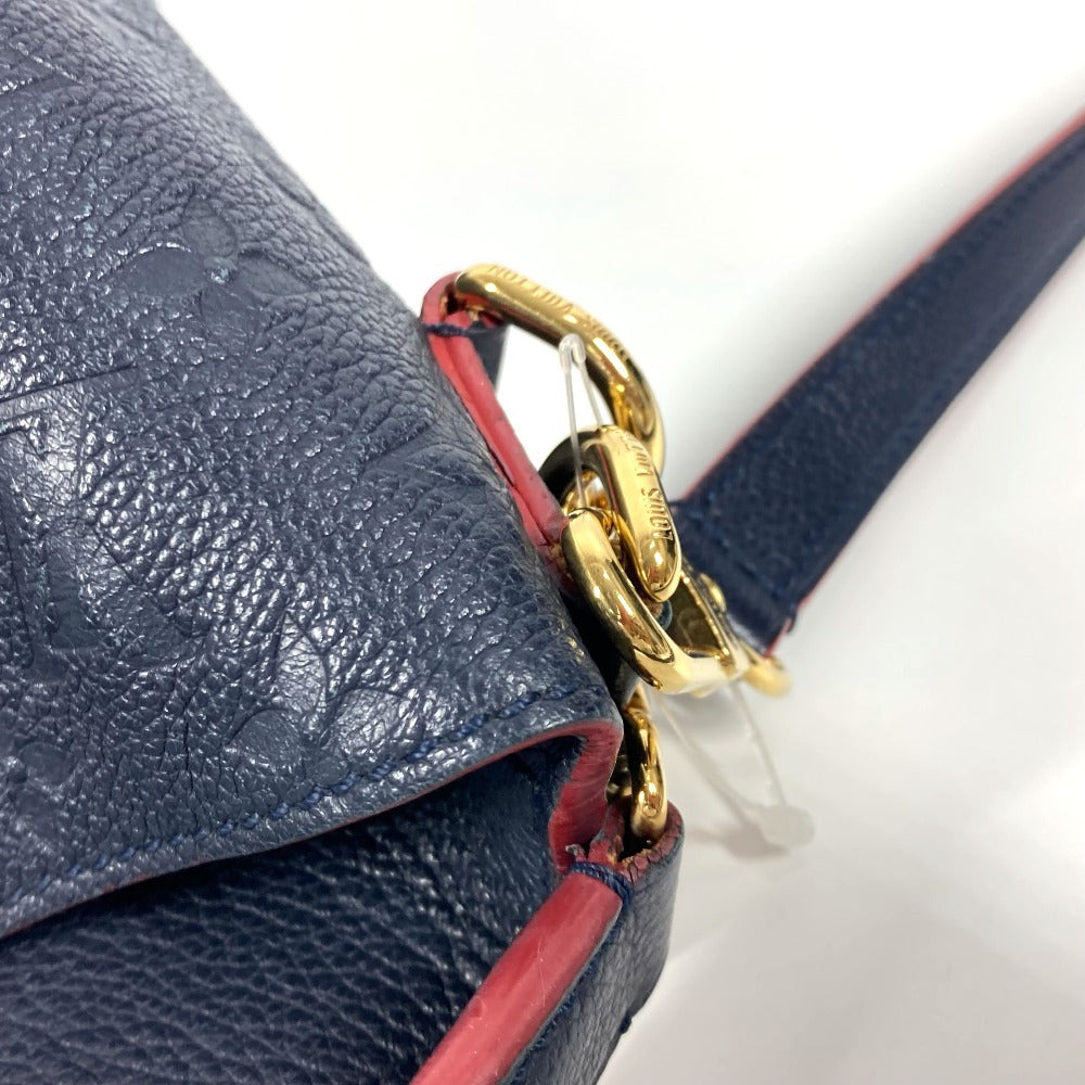 LOUIS VUITTON M44012 モノグラムアンプラント メリー 2WAYバッグ 肩掛け トートバッグ ショルダーバッグ モノグラムアンプラントレザー レディース マリーヌルージュ ネイビー