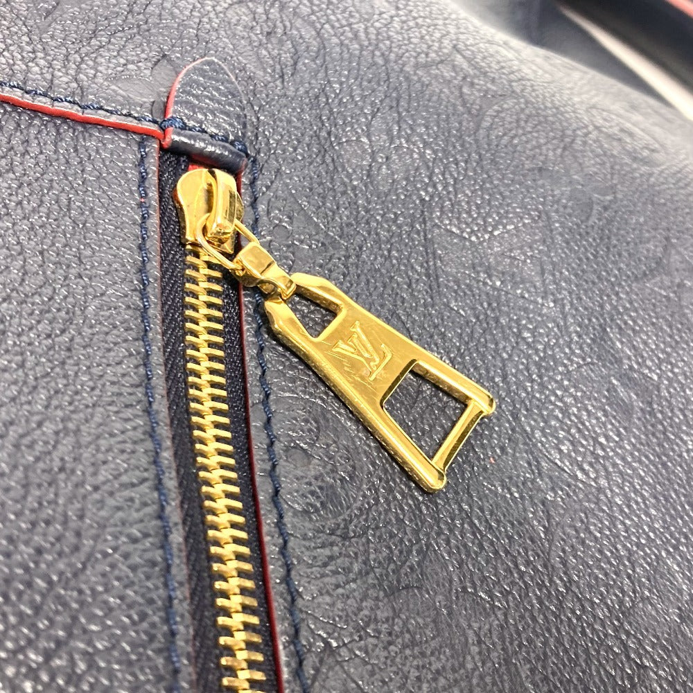 LOUIS VUITTON M44012 モノグラムアンプラント メリー 2WAYバッグ 肩掛け トートバッグ ショルダーバッグ モノグラムアンプラントレザー レディース マリーヌルージュ ネイビー