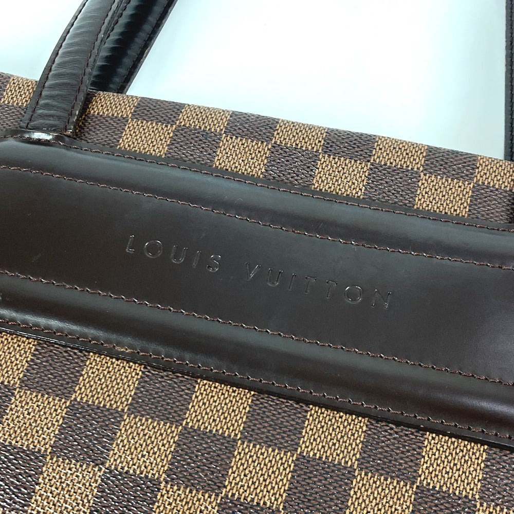 LOUIS VUITTON N51149 ダミエ クリフトン 肩掛け トートバッグ ショルダーバッグ ダミエキャンバス ユニセックス エベヌ ブラウン