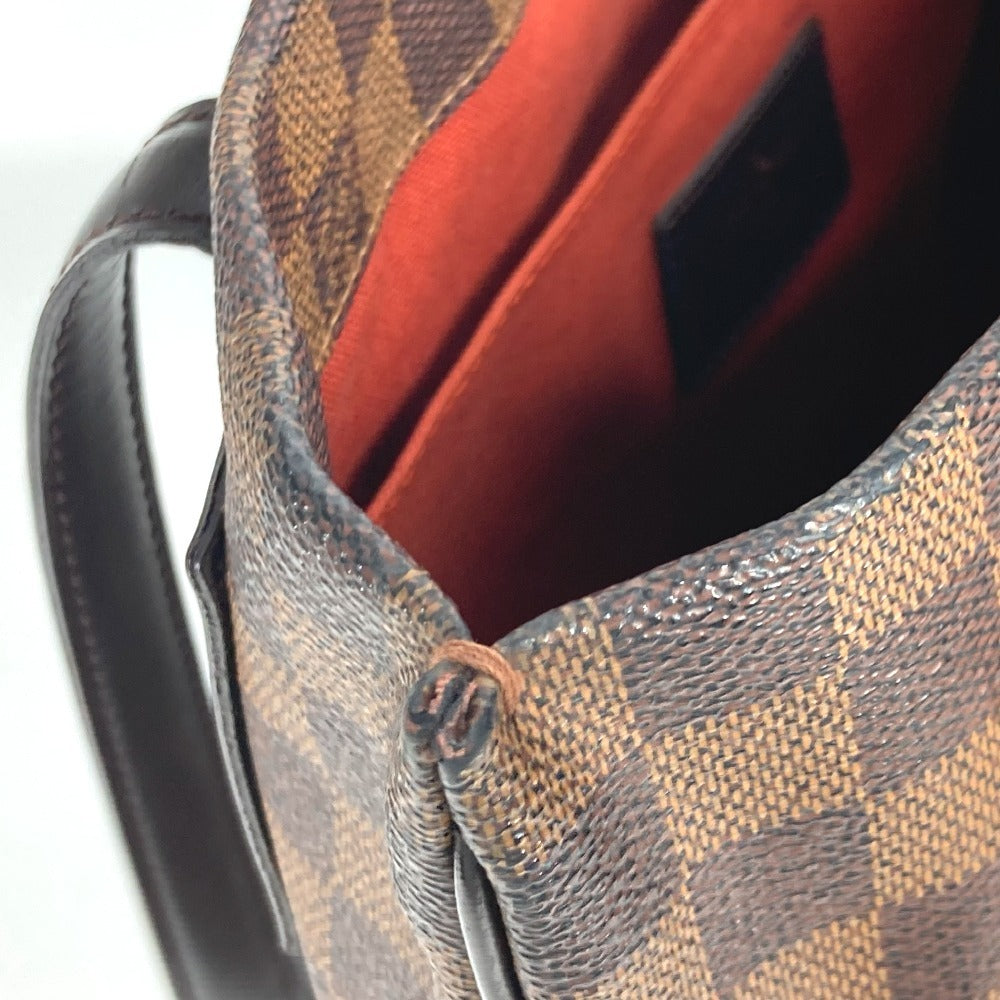 LOUIS VUITTON N51149 ダミエ クリフトン 肩掛け トートバッグ ショルダーバッグ ダミエキャンバス ユニセックス エベヌ ブラウン