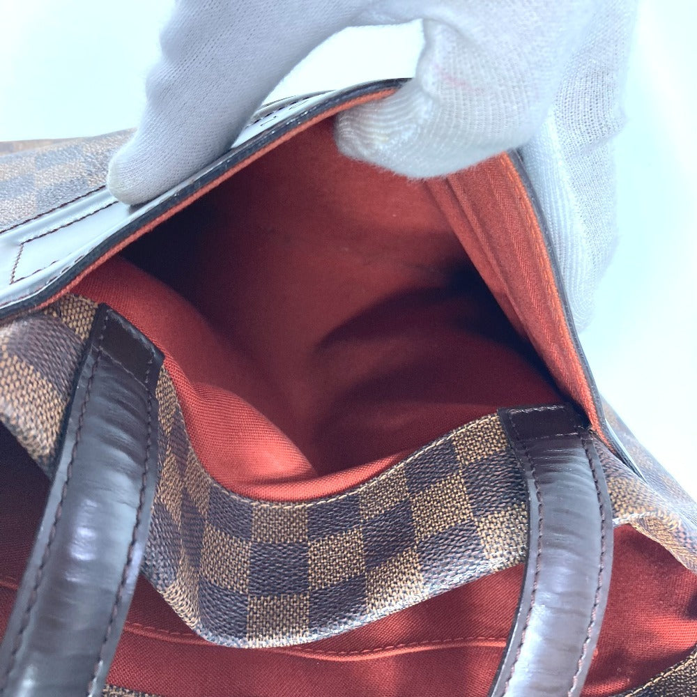 LOUIS VUITTON N51149 ダミエ クリフトン 肩掛け トートバッグ ショルダーバッグ ダミエキャンバス ユニセックス エベヌ ブラウン