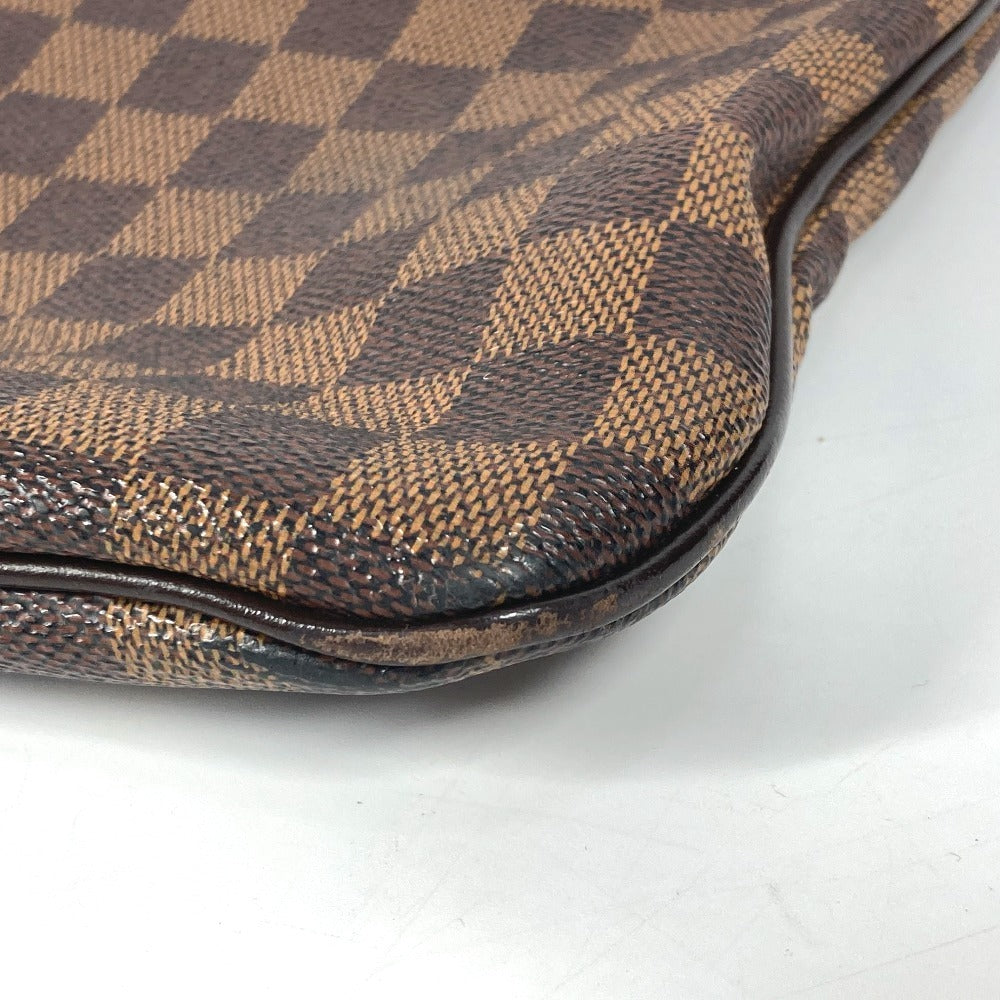 LOUIS VUITTON N51149 ダミエ クリフトン 肩掛け トートバッグ ショルダーバッグ ダミエキャンバス ユニセックス エベヌ ブラウン