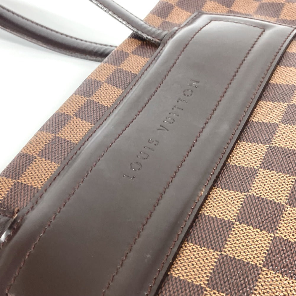 LOUIS VUITTON N51149 ダミエ クリフトン 肩掛け トートバッグ ショルダーバッグ ダミエキャンバス ユニセックス エベヌ ブラウン