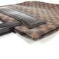 LOUIS VUITTON N51149 ダミエ クリフトン 肩掛け トートバッグ ショルダーバッグ ダミエキャンバス ユニセックス エベヌ ブラウン