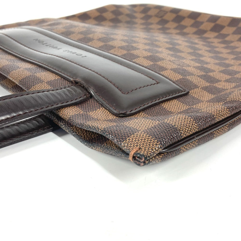LOUIS VUITTON N51149 ダミエ クリフトン 肩掛け トートバッグ ショルダーバッグ ダミエキャンバス ユニセックス エベヌ ブラウン