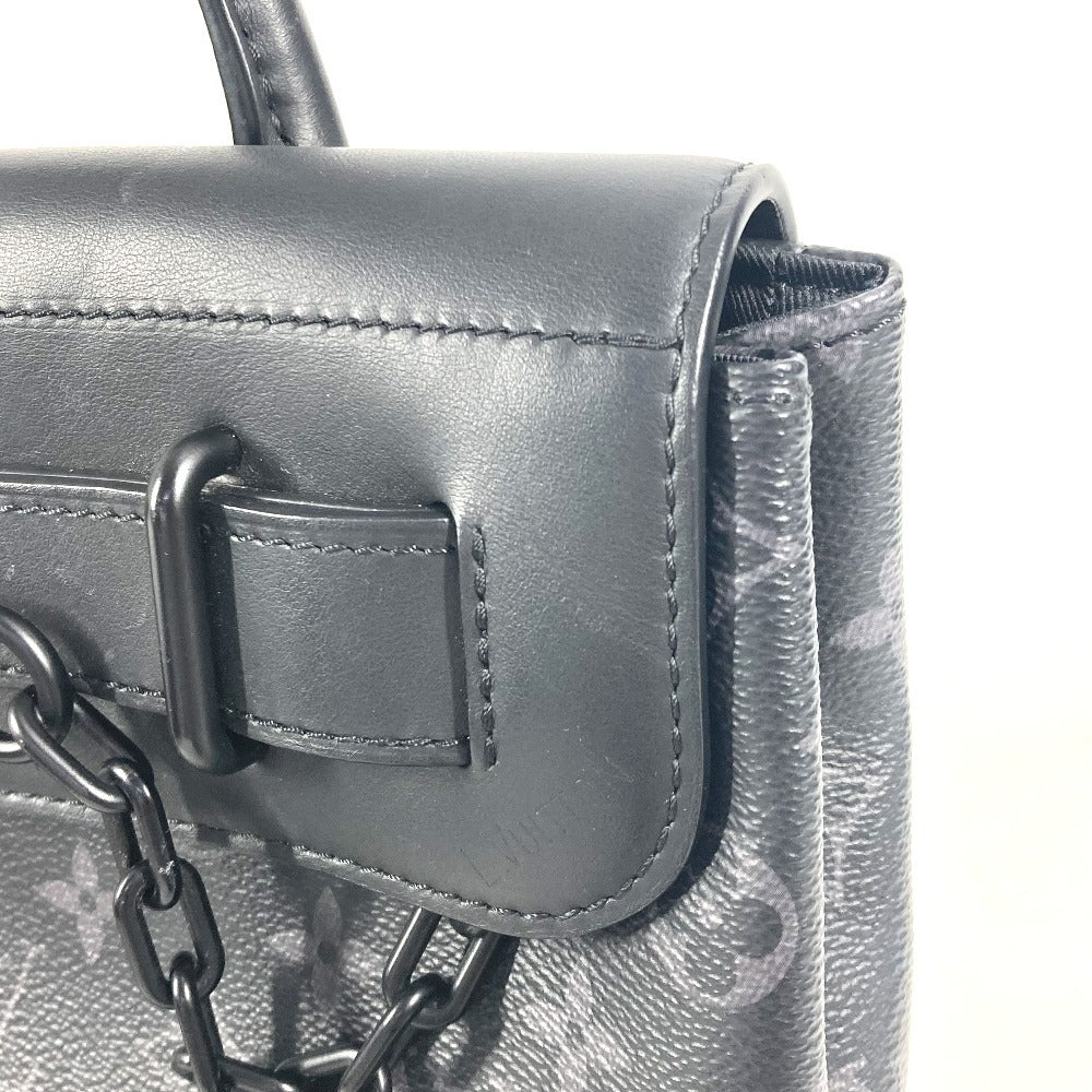 LOUIS VUITTON M46953 モノグラムエクリプス スティーマー PM カバン 2WAYバッグ ショルダーバッグ 斜め掛け ハンドバッグ モノグラムエクリプスキャンバス ユニセックス ブラック