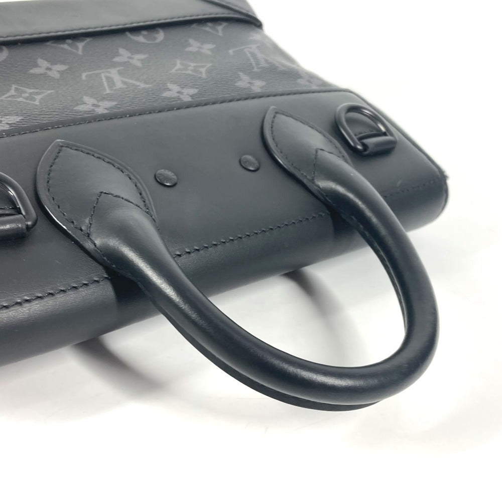 LOUIS VUITTON M46953 モノグラムエクリプス スティーマー PM カバン 2WAYバッグ ショルダーバッグ 斜め掛け ハンドバッグ モノグラムエクリプスキャンバス ユニセックス ブラック