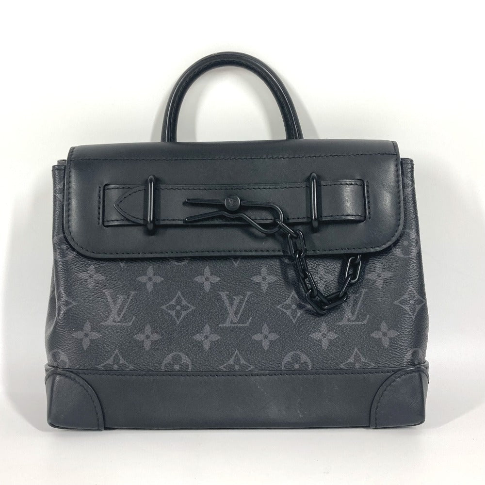 LOUIS VUITTON M46953 モノグラムエクリプス スティーマー PM カバン 2WAYバッグ ショルダーバッグ 斜め掛け ハンドバッグ モノグラムエクリプスキャンバス ユニセックス ブラック
