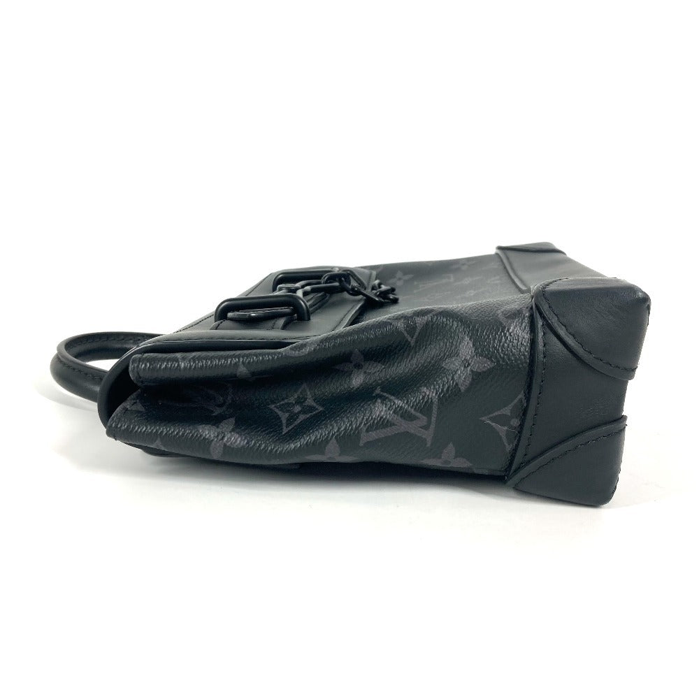 LOUIS VUITTON M46953 モノグラムエクリプス スティーマー PM カバン 2WAYバッグ ショルダーバッグ 斜め掛け ハンドバッグ モノグラムエクリプスキャンバス ユニセックス ブラック