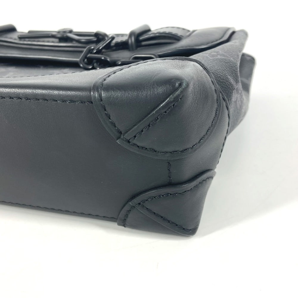 LOUIS VUITTON M46953 モノグラムエクリプス スティーマー PM カバン 2WAYバッグ ショルダーバッグ 斜め掛け ハンドバッグ モノグラムエクリプスキャンバス ユニセックス ブラック