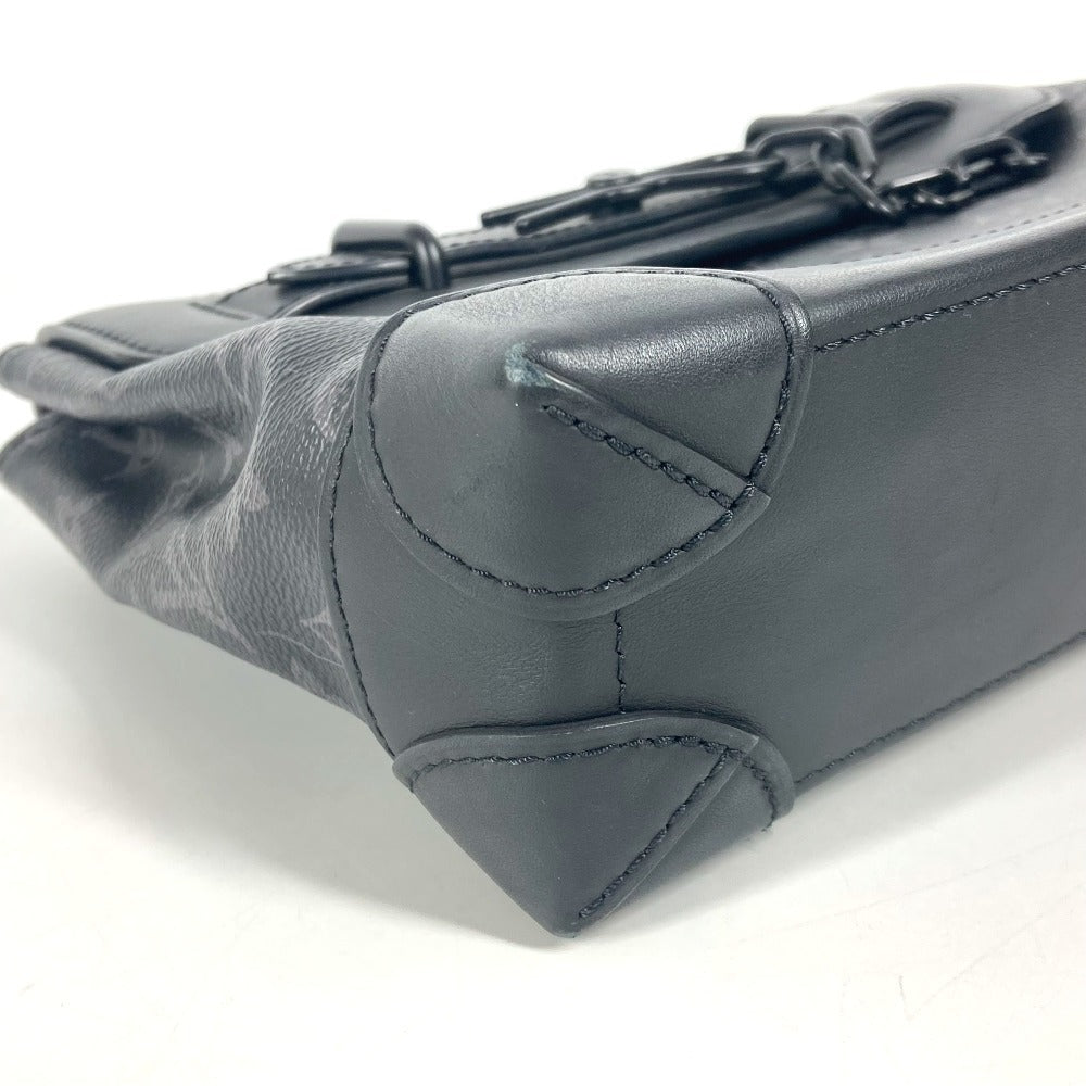LOUIS VUITTON M46953 モノグラムエクリプス スティーマー PM カバン 2WAYバッグ ショルダーバッグ 斜め掛け ハンドバッグ モノグラムエクリプスキャンバス ユニセックス ブラック