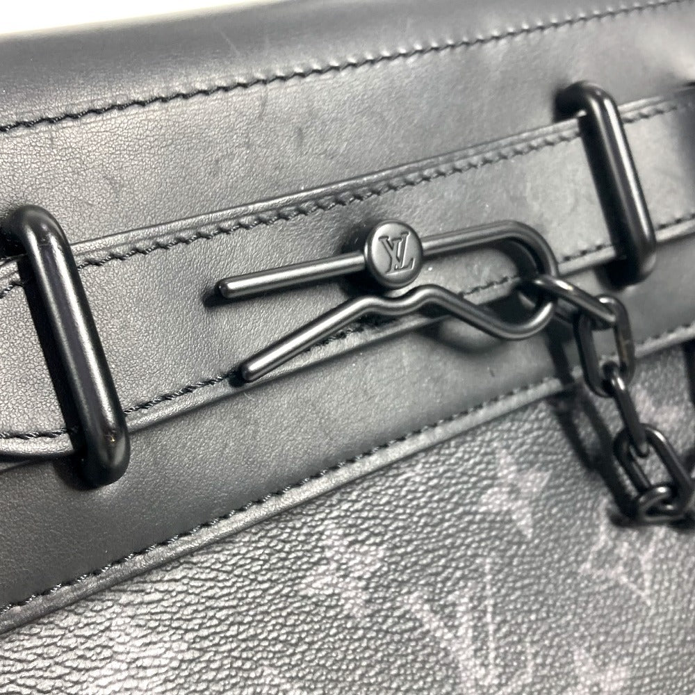 LOUIS VUITTON M46953 モノグラムエクリプス スティーマー PM カバン 2WAYバッグ ショルダーバッグ 斜め掛け ハンドバッグ モノグラムエクリプスキャンバス ユニセックス ブラック