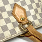 LOUIS VUITTON N51185 ダミエアズール サレヤMM カバン 肩掛け トートバッグ ショルダーバッグ ダミエアズールキャンバス レディース ホワイト