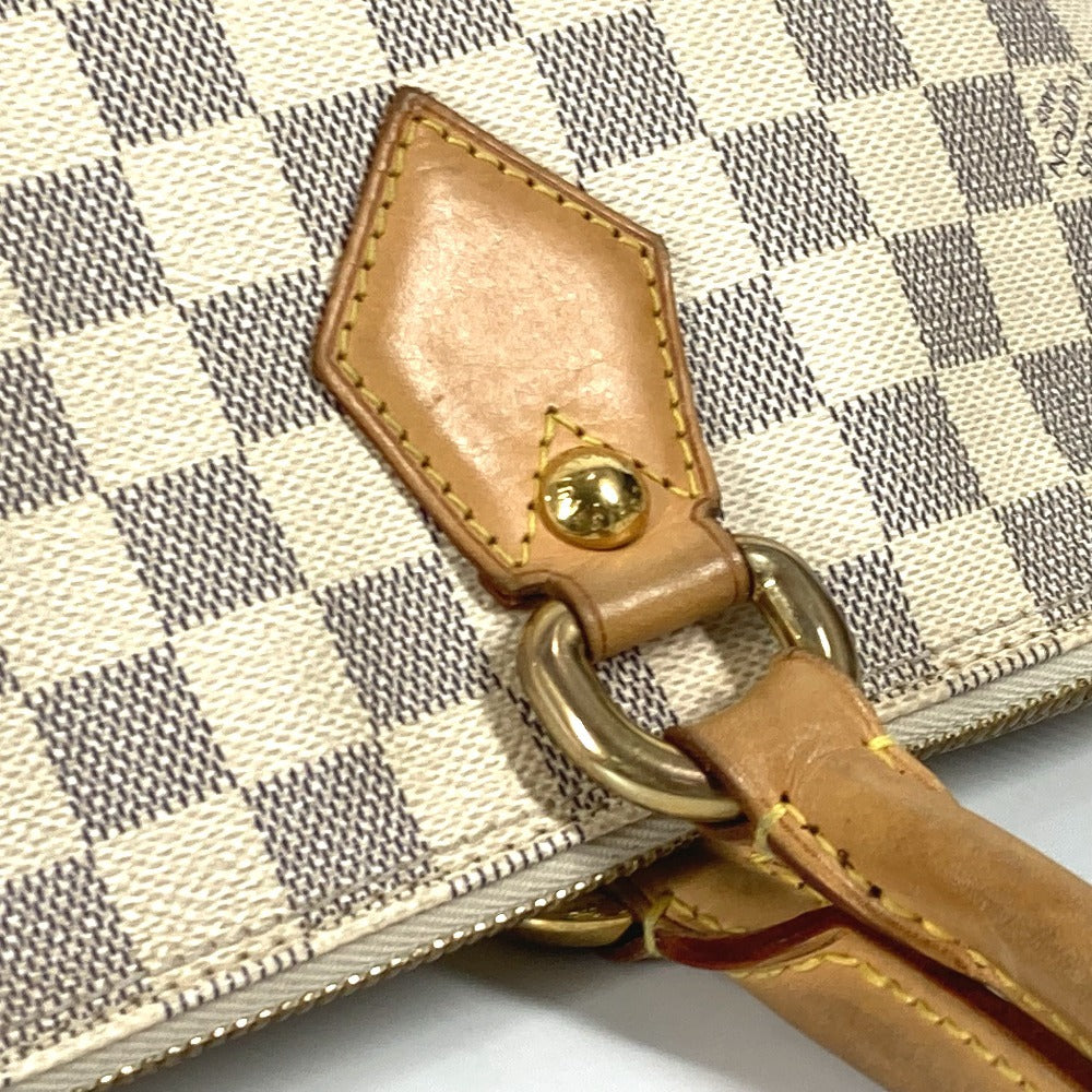 LOUIS VUITTON N51185 ダミエアズール サレヤMM カバン 肩掛け トートバッグ ショルダーバッグ ダミエアズールキャンバス レディース ホワイト