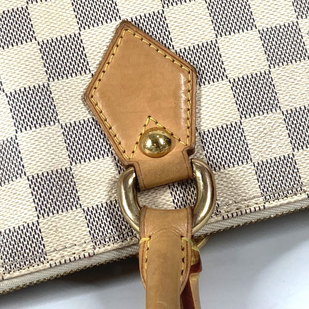 LOUIS VUITTON N51185 ダミエアズール サレヤMM カバン 肩掛け トートバッグ ショルダーバッグ ダミエアズールキャンバス レディース ホワイト