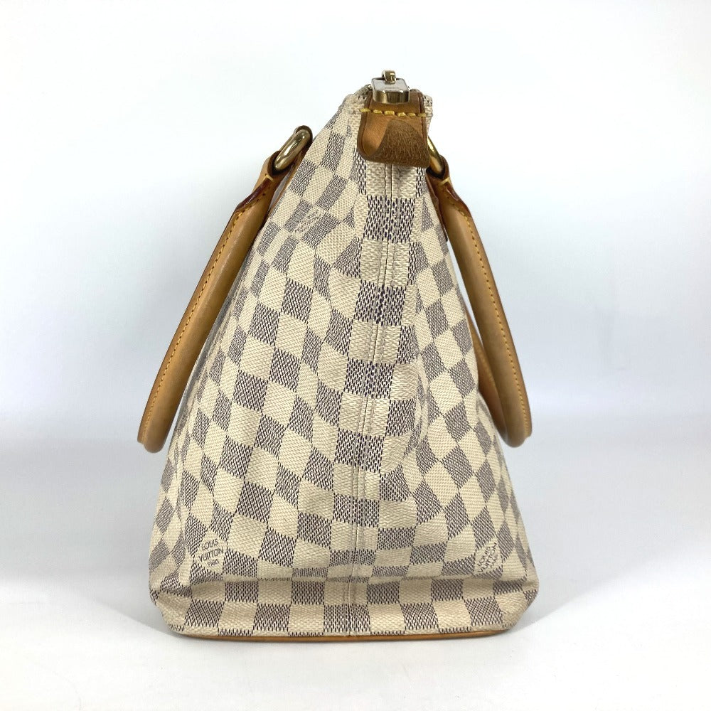 LOUIS VUITTON N51185 ダミエアズール サレヤMM カバン 肩掛け トートバッグ ショルダーバッグ ダミエアズールキャンバス レディース ホワイト