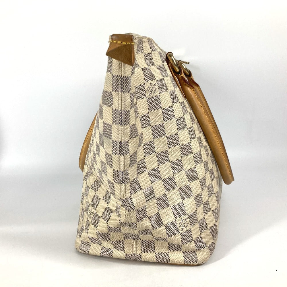 LOUIS VUITTON N51185 ダミエアズール サレヤMM カバン 肩掛け トートバッグ ショルダーバッグ ダミエアズールキャンバス レディース ホワイト
