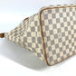 LOUIS VUITTON N51185 ダミエアズール サレヤMM カバン 肩掛け トートバッグ ショルダーバッグ ダミエアズールキャンバス レディース ホワイト
