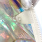 LOUIS VUITTON M53271 Monogram Prism Keepall Bandouliere 50 Travel Bag Shoulder Bag Boston Bag Leather Unisex Aurora Clear