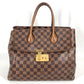LOUIS VUITTON N41273 ダミエ アスコット カバン トートバッグ ハンドバッグ ダミエキャンバス レディース ブラウン