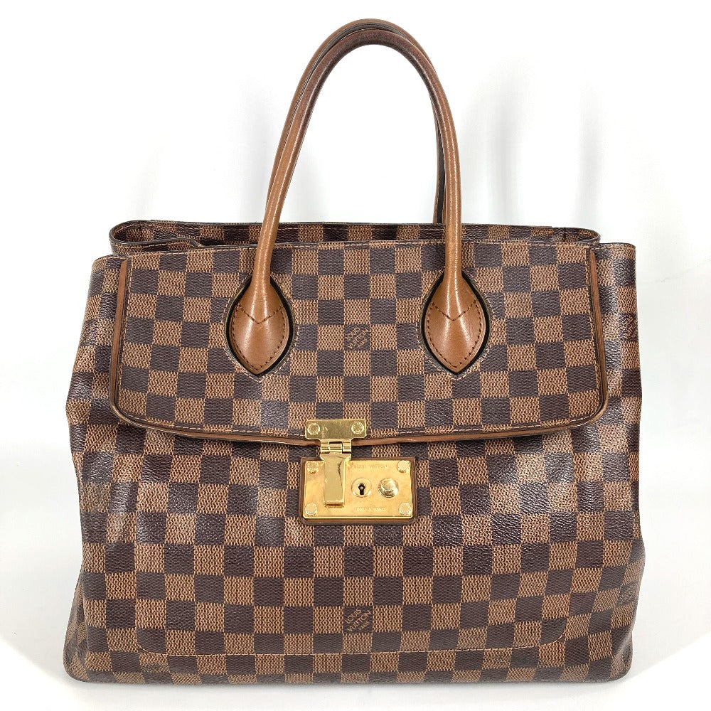 LOUIS VUITTON N41273 ダミエ アスコット カバン トートバッグ ハンドバッグ ダミエキャンバス レディース ブラウン