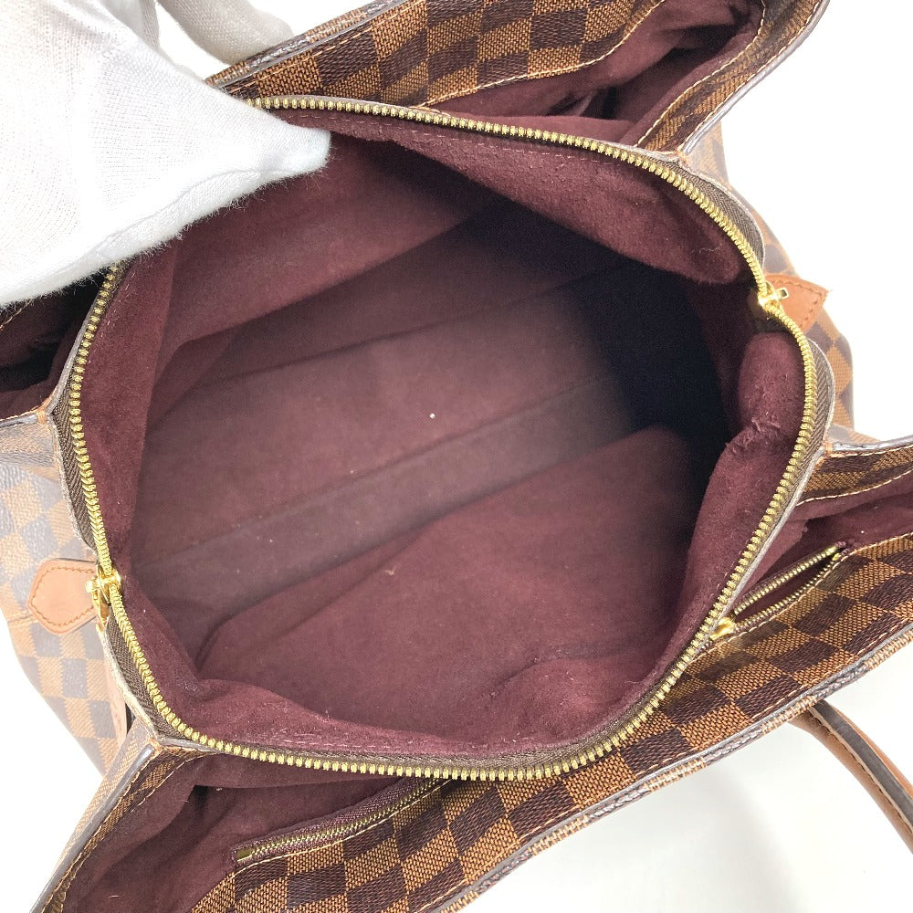 LOUIS VUITTON N41273 ダミエ アスコット カバン トートバッグ ハンドバッグ ダミエキャンバス レディース ブラウン