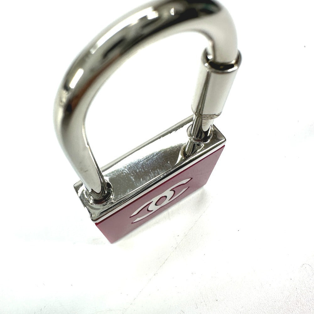 CHANEL 02C CC ココマーク ロゴ 鍵 KEY型 チャーム メタル レディース ピンク