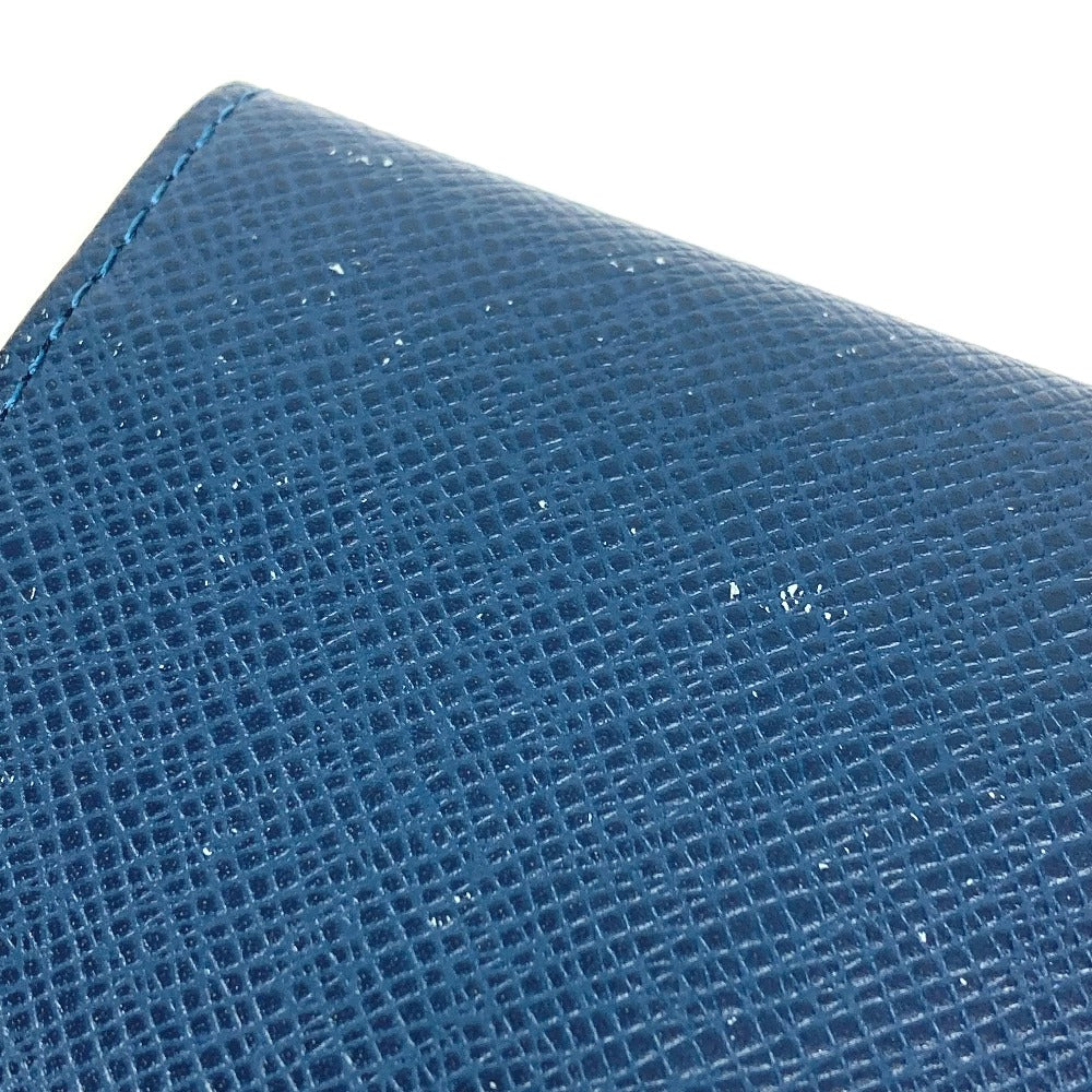 LOUIS VUITTON M64022 タイガ アンヴェロップ カルト ドゥ ヴィジット MM 名刺入れ パスケース カードケース タイガレザー ユニセックス オセアン ネイビー