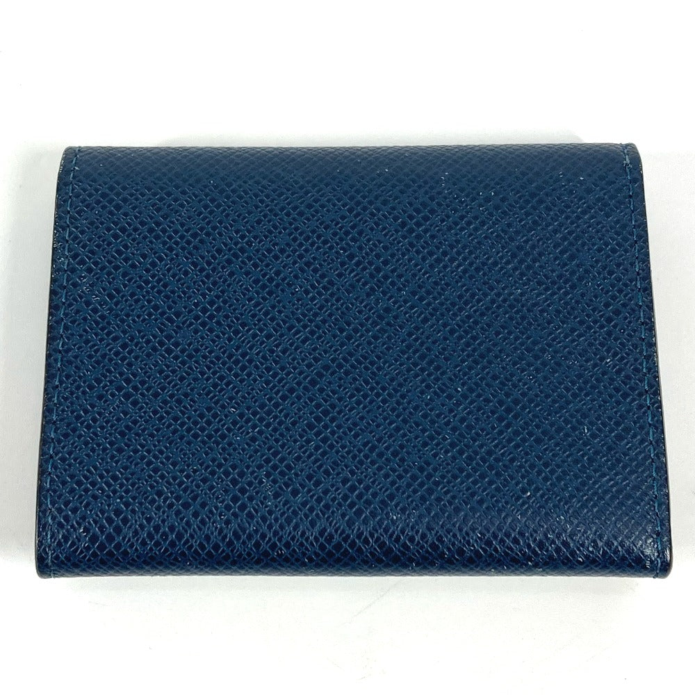 LOUIS VUITTON M64022 タイガ アンヴェロップ カルト ドゥ ヴィジット MM 名刺入れ パスケース カードケース タイガレザー ユニセックス オセアン ネイビー