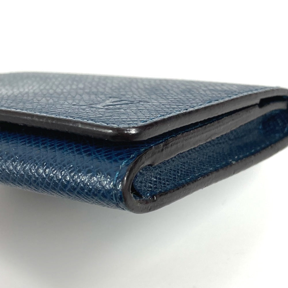 LOUIS VUITTON M64022 タイガ アンヴェロップ カルト ドゥ ヴィジット MM 名刺入れ パスケース カードケース タイガレザー ユニセックス オセアン ネイビー