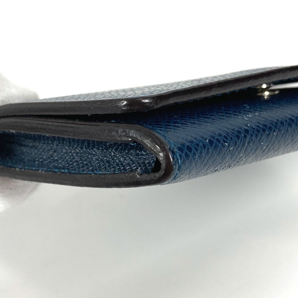 LOUIS VUITTON M64022 タイガ アンヴェロップ カルト ドゥ ヴィジット MM 名刺入れ パスケース カードケース タイガレザー ユニセックス オセアン ネイビー