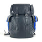 LOUIS VUITTON M56600 Epi Damier Graphite Christopher PM Backpack, Epi Leather, Unisex, Black