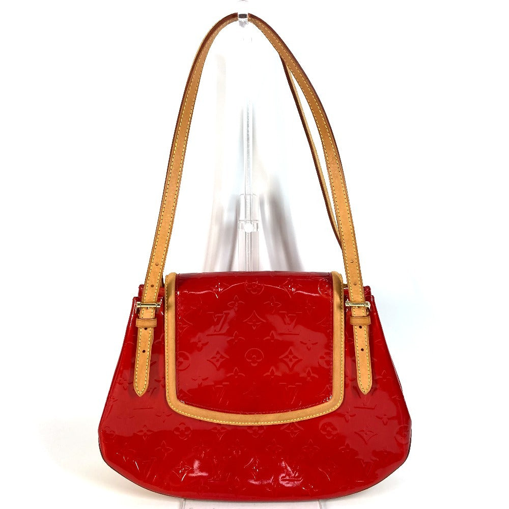 LOUIS VUITTON M91287 モノグラムヴェルニ スケインベイGM カバン フラップ カバン 肩掛け ショルダーバッグ モノグラムヴェルニ レディース ルージュ レッド