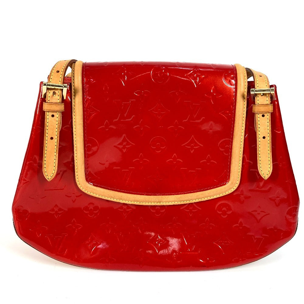 LOUIS VUITTON M91287 モノグラムヴェルニ スケインベイGM カバン フラップ カバン 肩掛け ショルダーバッグ モノグラムヴェルニ レディース ルージュ レッド