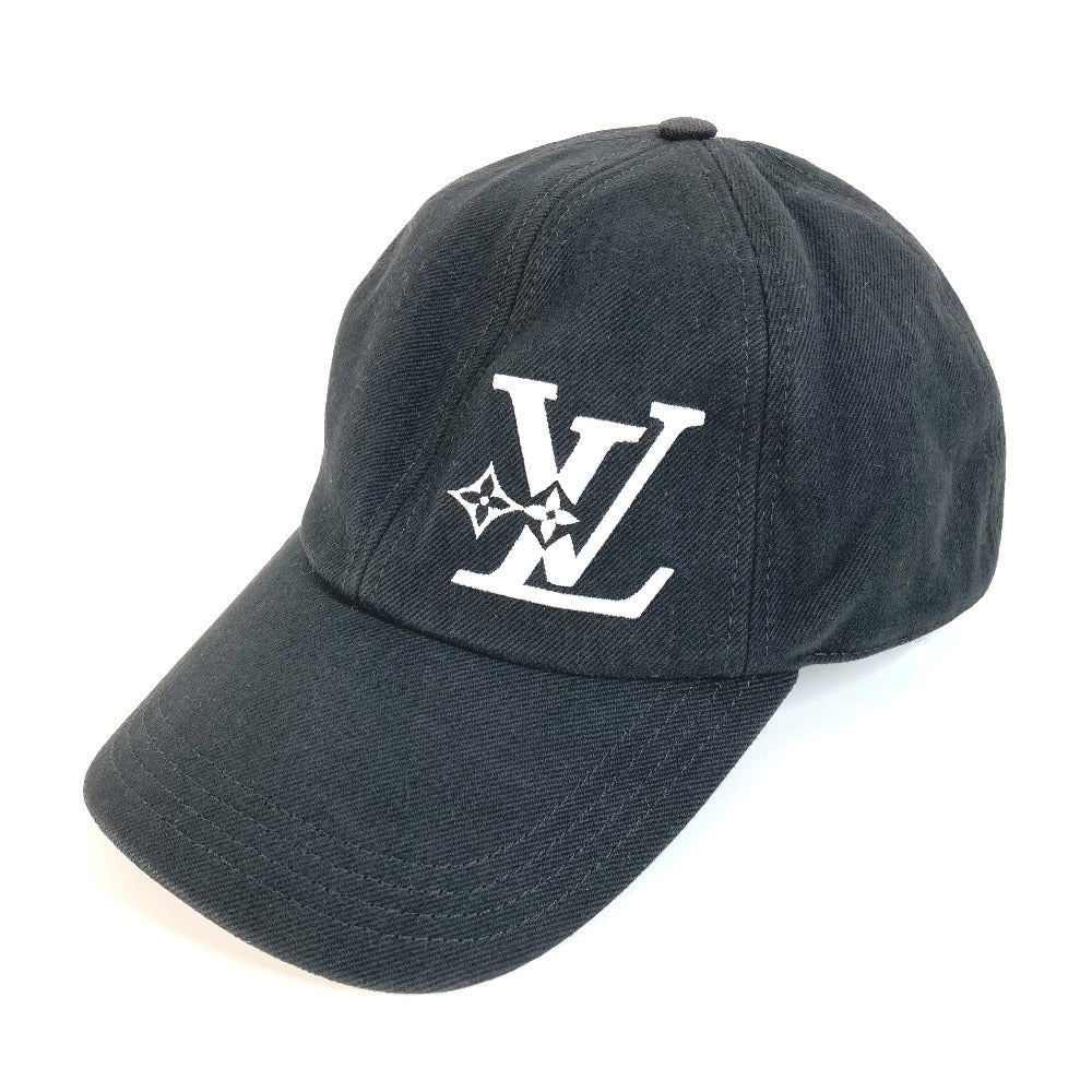 LOUIS VUITTON M7608L キャップ・LV スマッシュ 帽子 キャップ帽 ベースボール キャップ コットン メンズ ノワール ブラック