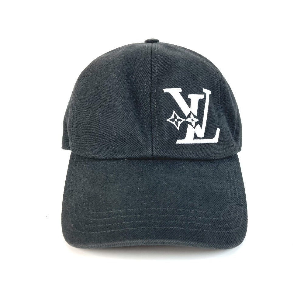 LOUIS VUITTON M7608L キャップ・LV スマッシュ 帽子 キャップ帽 ベースボール キャップ コットン メンズ ノワール ブラック