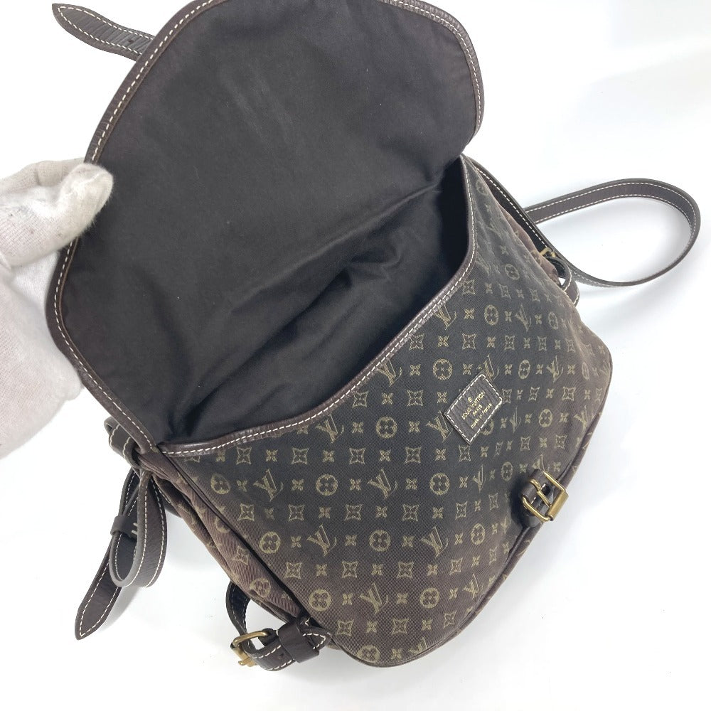 LOUIS VUITTON M95227 モノグラムミニラン ソミュール30 カバン 斜め掛け ショルダーバッグ モノグラムミニランキャンバス レディース フザン ブラウン