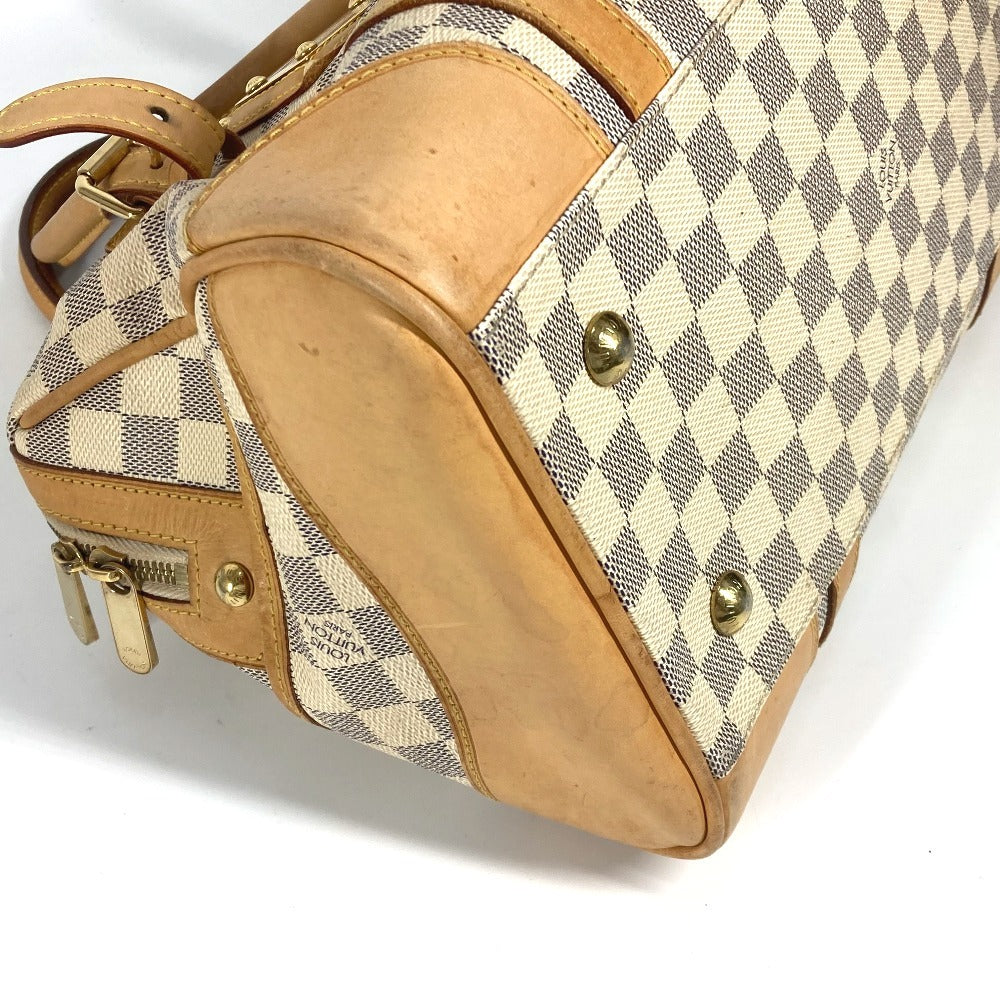 LOUIS VUITTON N52001 ダミエアズール バークレーPM カバン トートバッグ ハンドバッグ キャンバス レディース ホワイト