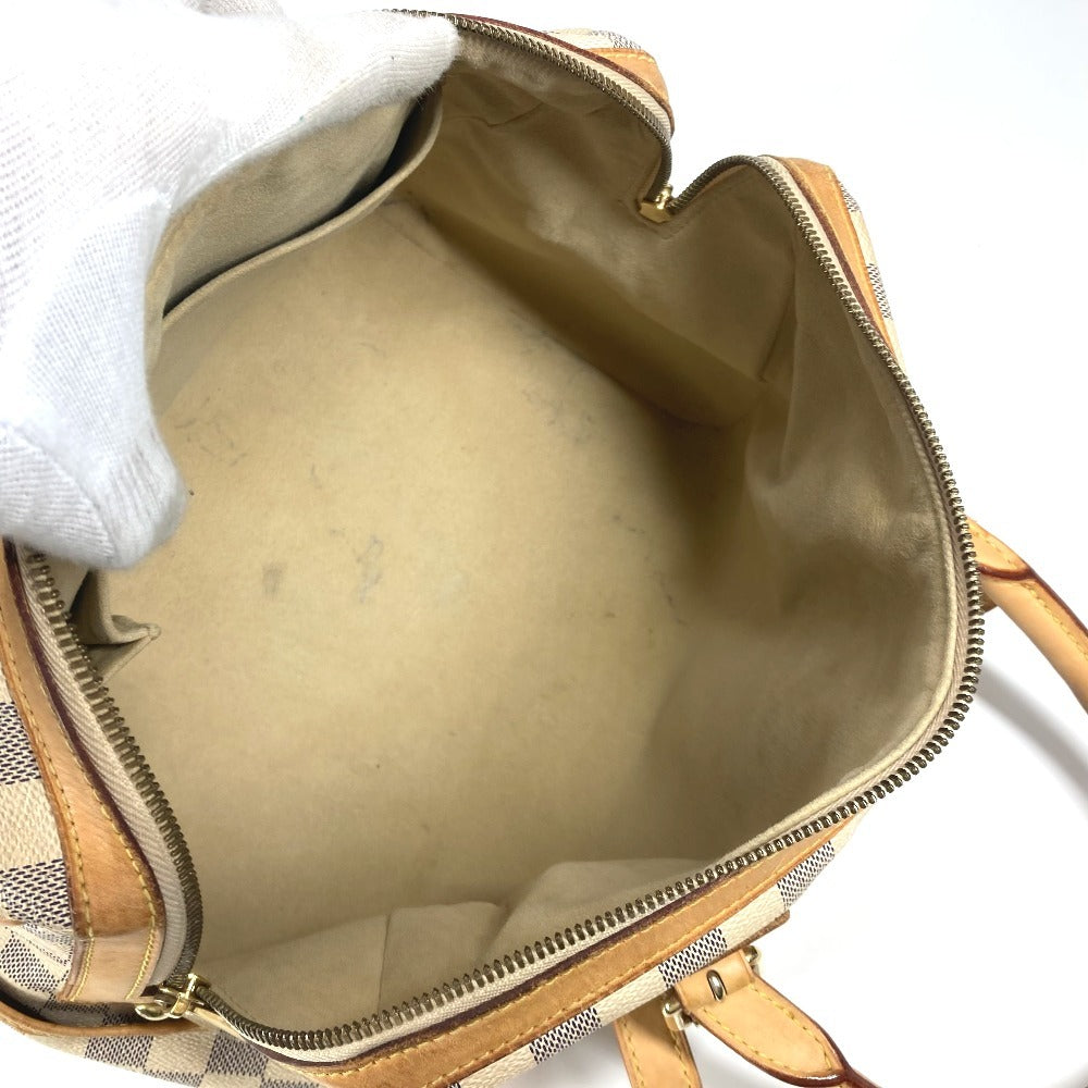 LOUIS VUITTON N52001 ダミエアズール バークレーPM カバン トートバッグ ハンドバッグ キャンバス レディース ホワイト