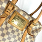 LOUIS VUITTON N52001 ダミエアズール バークレーPM カバン トートバッグ ハンドバッグ キャンバス レディース ホワイト