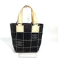 CHANEL チョコバー CC ココマーク カバン トートバッグ ハンドバッグ キャンバス レディース ブラック