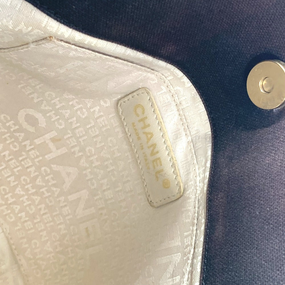CHANEL チョコバー CC ココマーク カバン トートバッグ ハンドバッグ キャンバス レディース ブラック